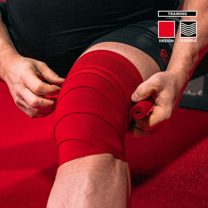 Knee Wraps - Red - Training