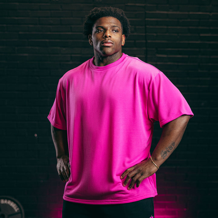 Nova Oversized T-Shirt - Glow Pink