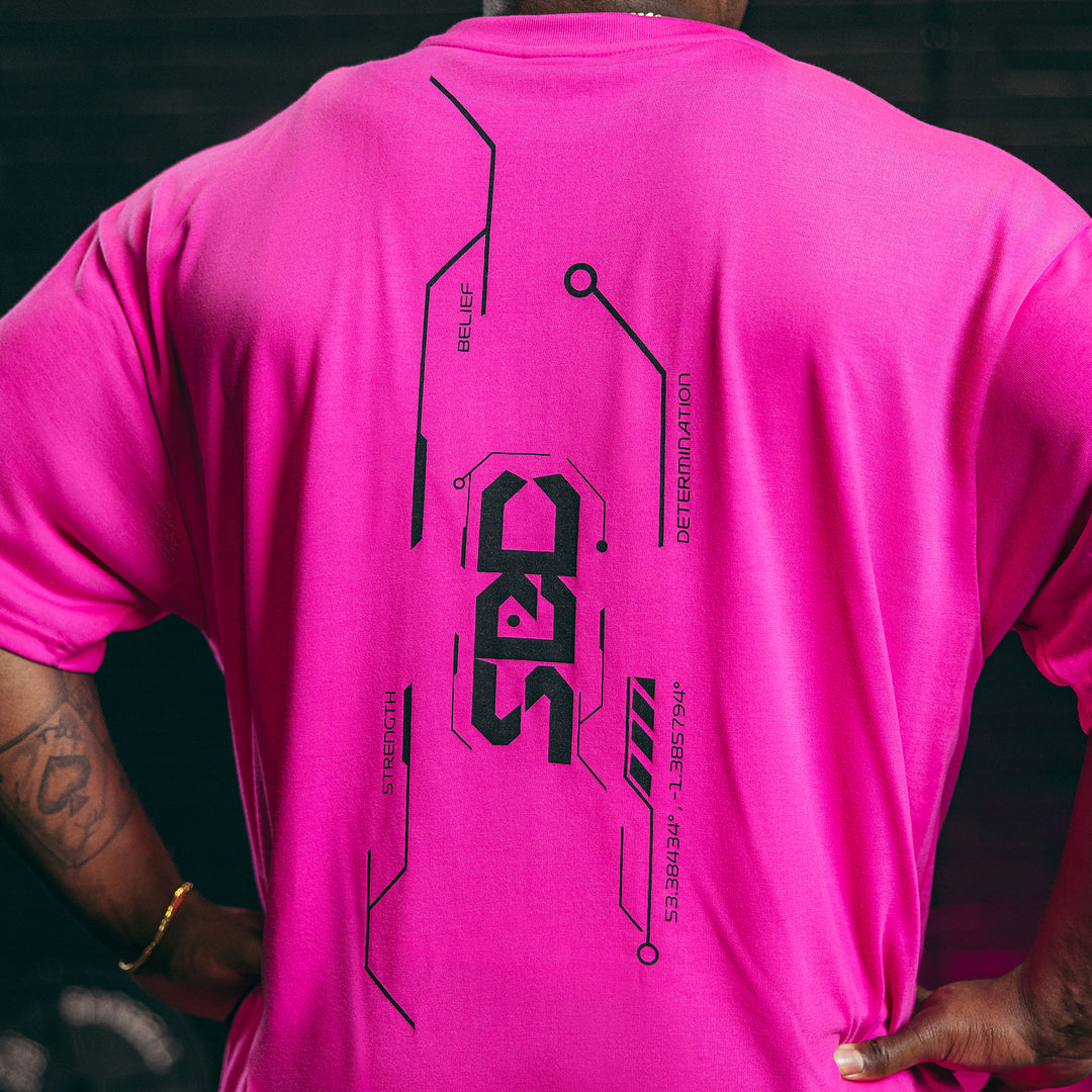 Nova Oversized T-Shirt - Glow Pink