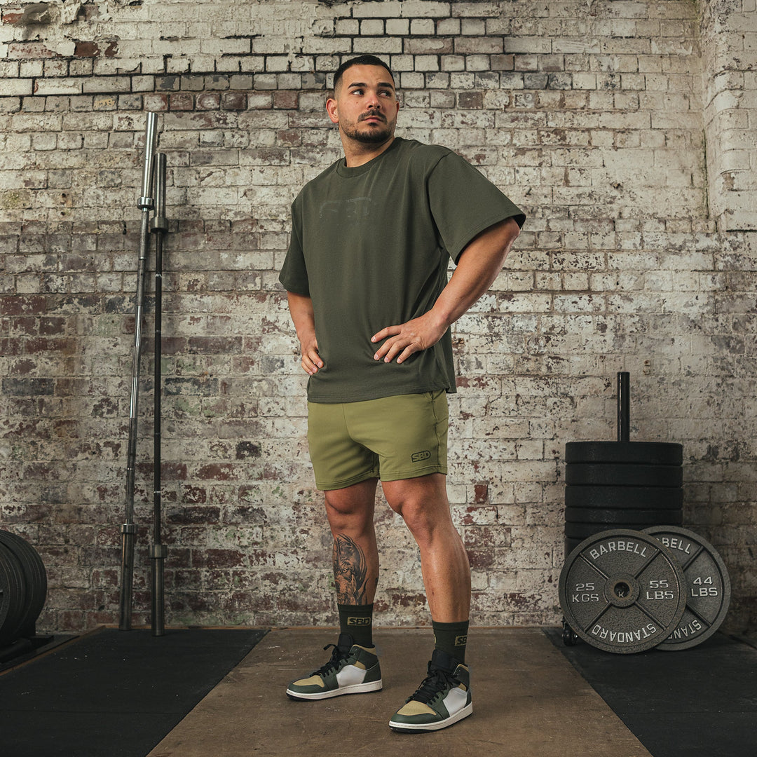 Resolve Oversized T-Shirt - Khaki