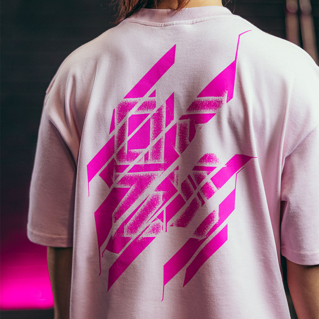 Nova Oversized T-Shirt - Pastel Pink