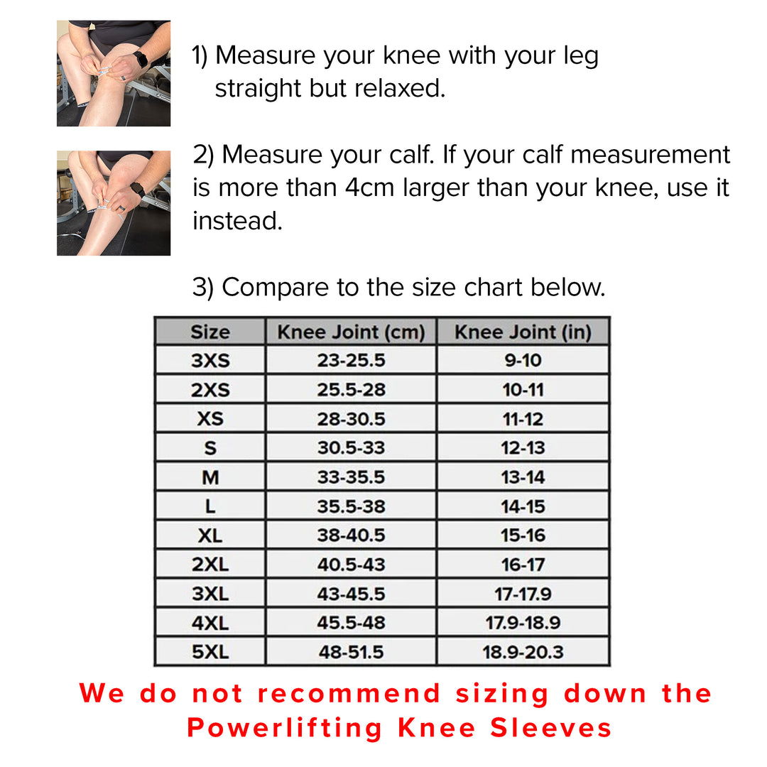 Reflect Powerlifting Knee Sleeves