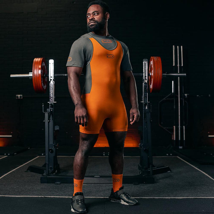 Forge Men's Powerlifting Singlet - Orange