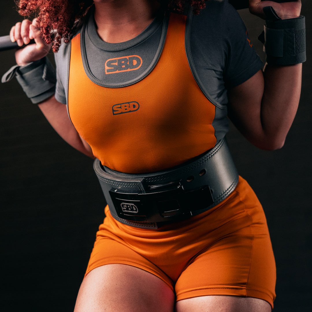 Forge Women's Powerlifting Singlet - Orange