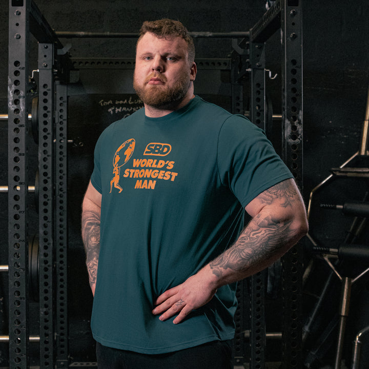 World's Strongest Man 2025 Men's T-Shirt - Navy