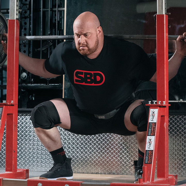 Knee Wraps - Black - Competition-SBD Apparel Canada