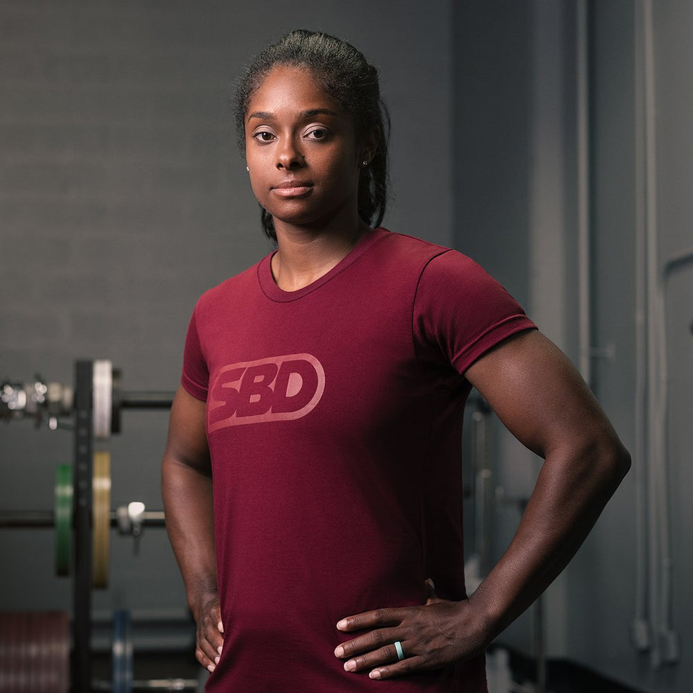 Phoenix Brand T-Shirt - Burgundy & Burgundy-SBD Apparel Canada