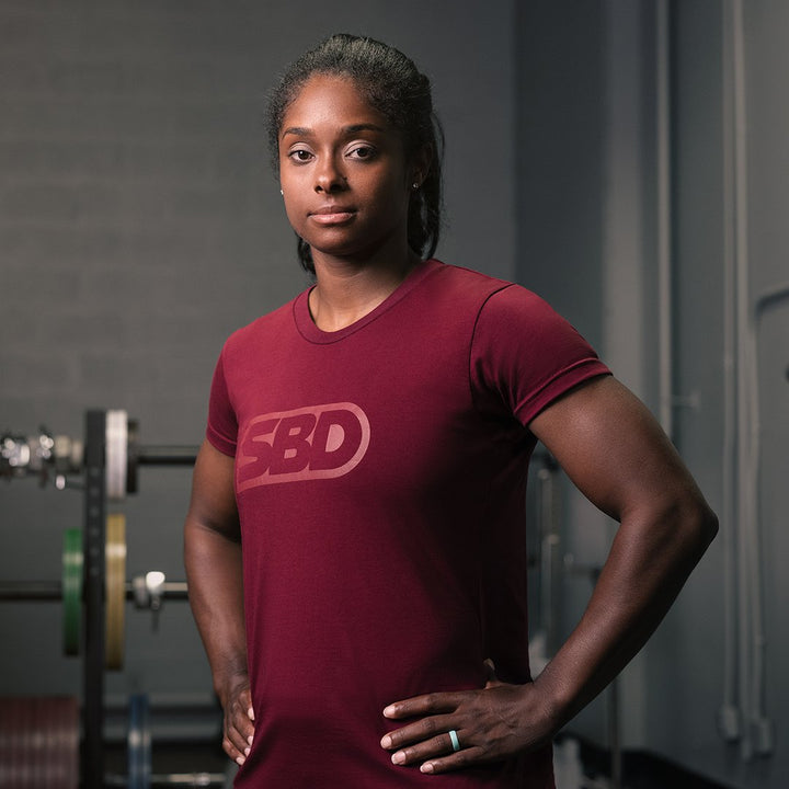 Phoenix Brand T-Shirt - Burgundy & Burgundy-SBD Apparel Canada