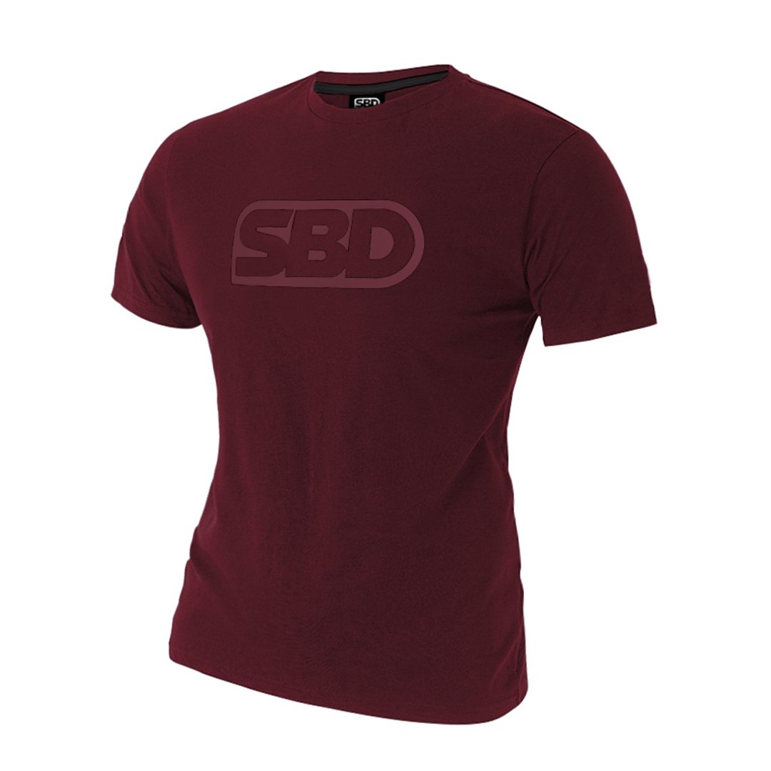 Phoenix Brand T-Shirt - Burgundy & Burgundy-SBD Apparel Canada