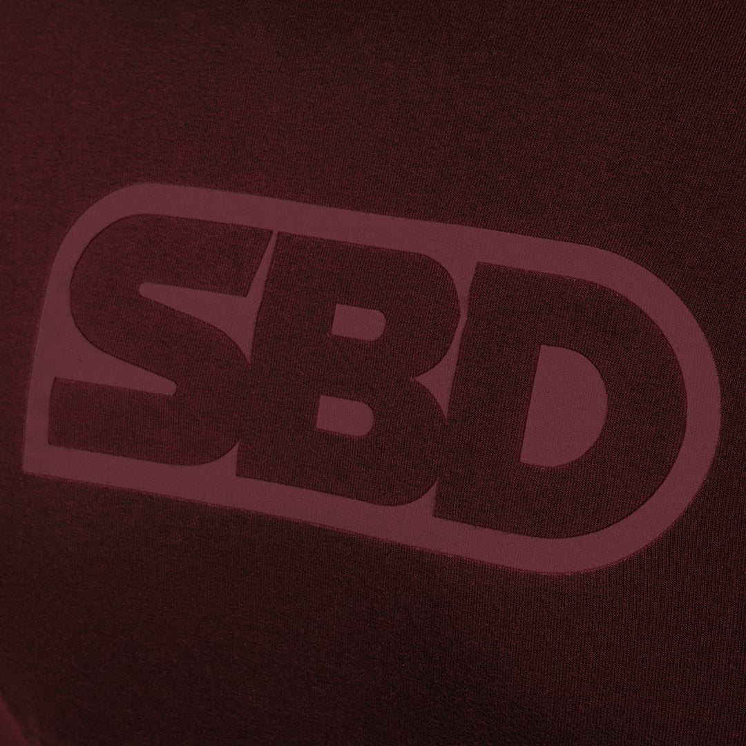 Phoenix Brand T-Shirt - Burgundy & Burgundy-SBD Apparel Canada