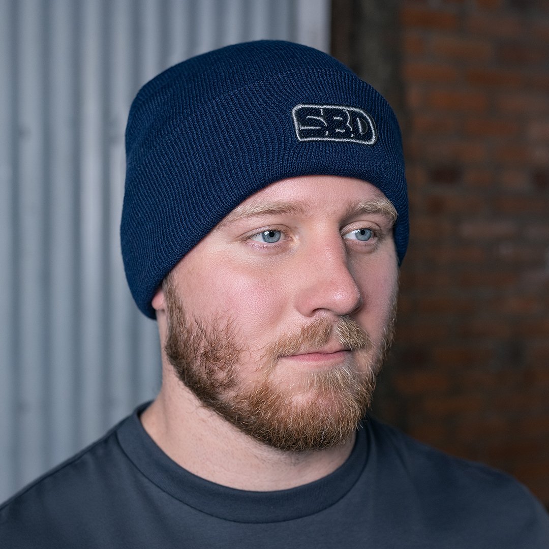 Storm Beanie - Navy-SBD Apparel Canada