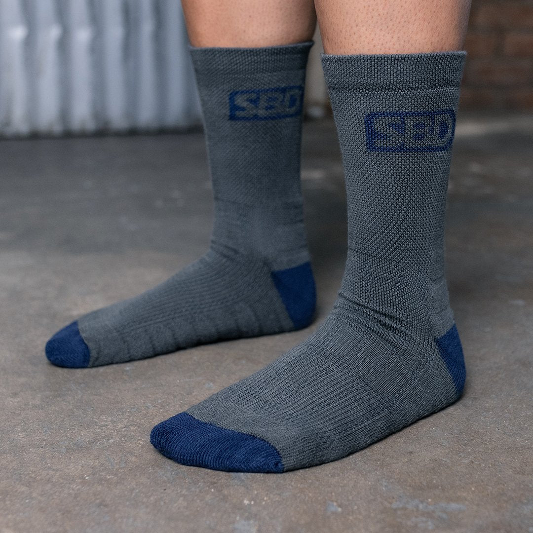 Storm Sports Socks - Grey-SBD Apparel Canada