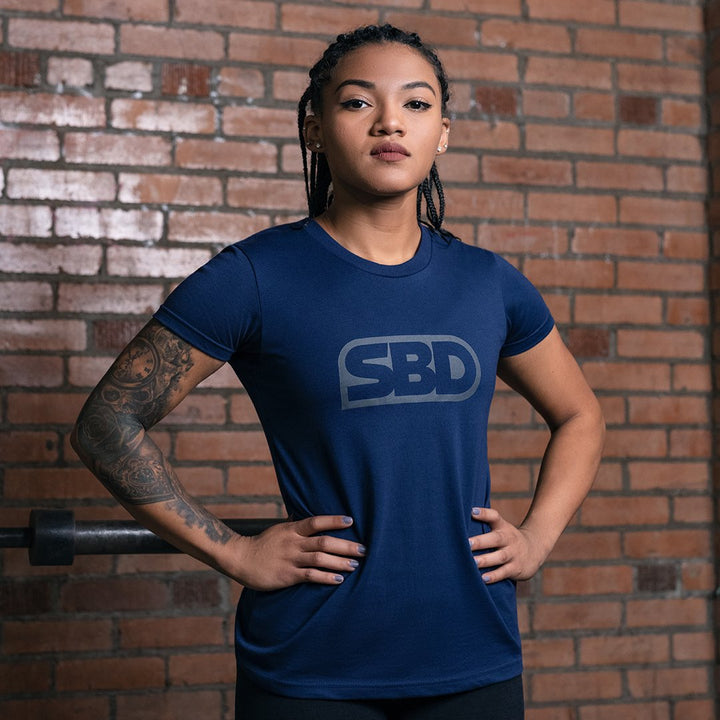 Storm Brand T-Shirt - Navy-SBD Apparel Canada