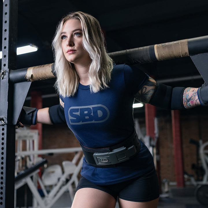 Storm Brand T-Shirt - Navy-SBD Apparel Canada