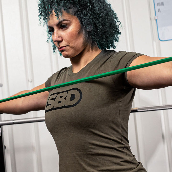 Endure Brand T-Shirt - Green-SBD Apparel Canada