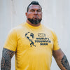 World's Strongest Man 2021 Men's T-Shirt - Sunrise Yellow