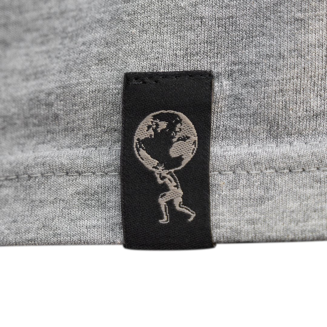 World's Strongest Man T-Shirt - Grey-SBD Apparel Canada
