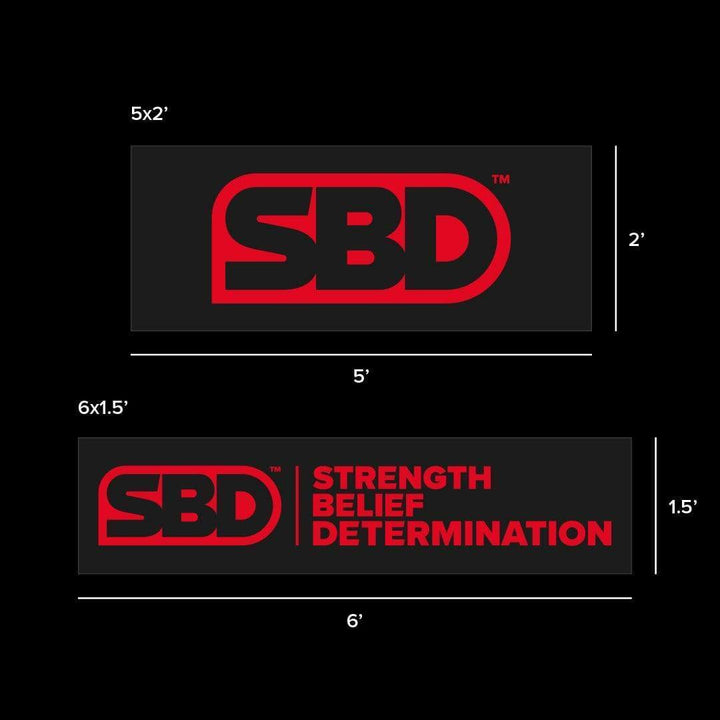SBD Apparel Knee Wraps SBD Banner
